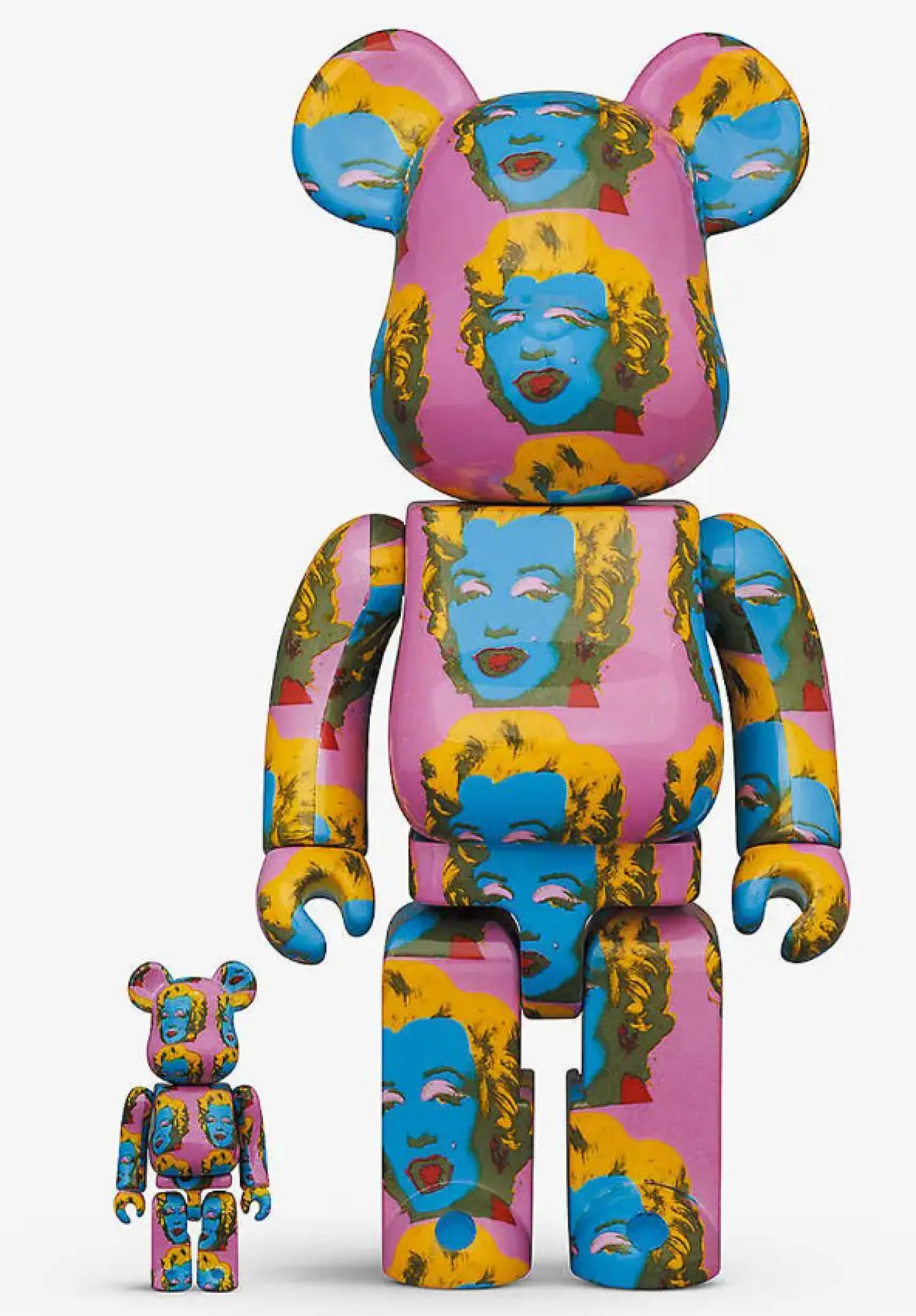 その他 MEDICOM TOY - Bearbrick Superalloy Andy Warhol Super Alloyed Bearbrick Andy Warhol 200 Figure by Medicom
